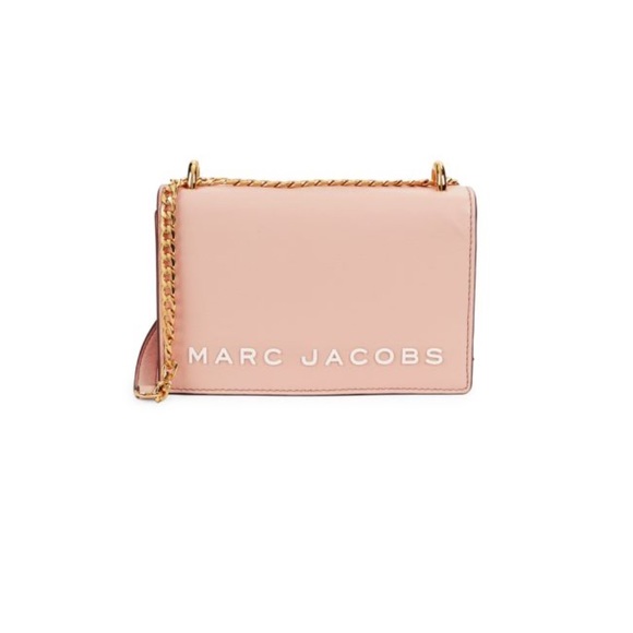 Marc Jacobs Handbags - NEW Marc Jacobs Pink Mini Double Take Leather Crossbody Bag